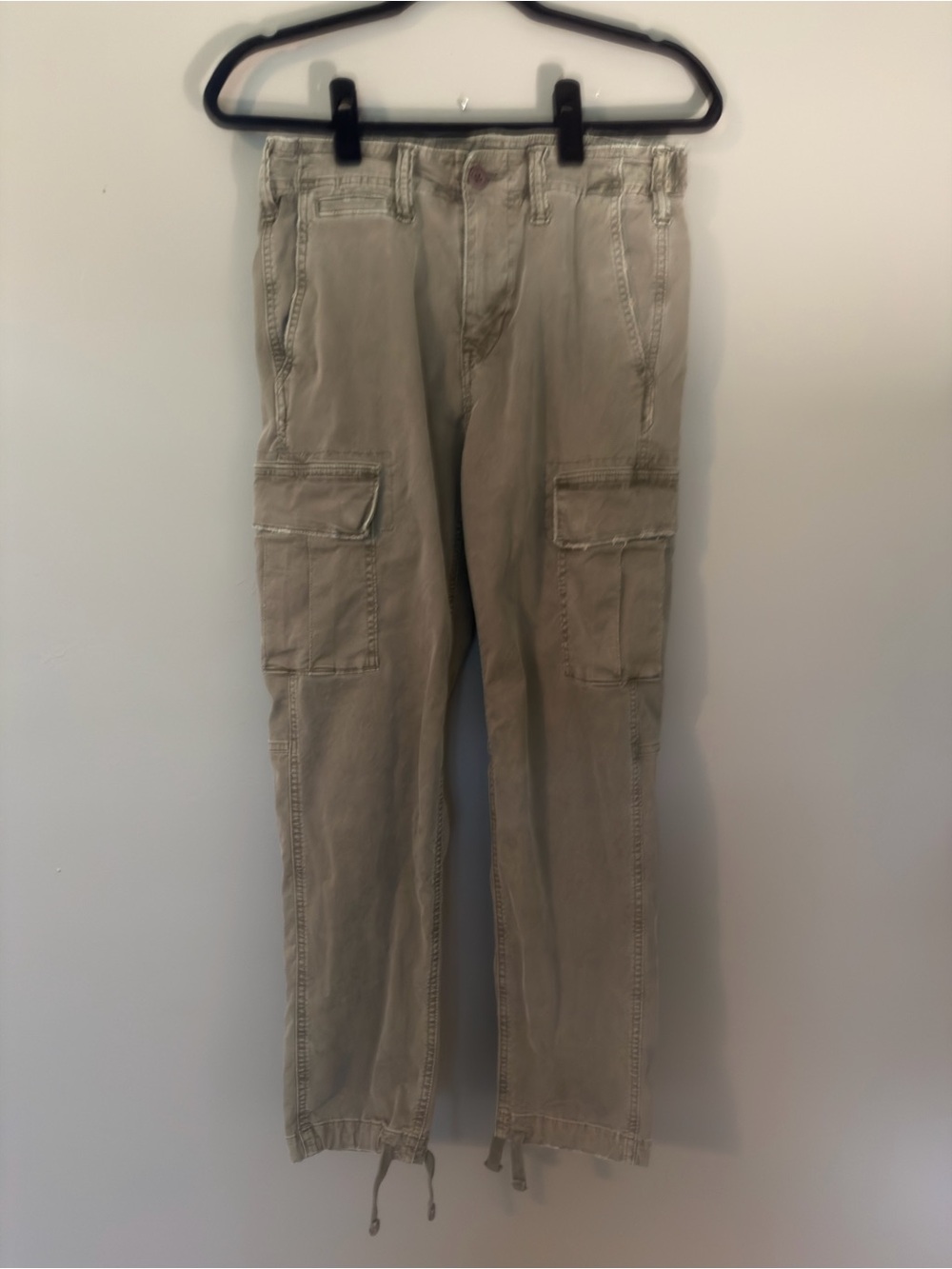 American Eagle Outfitters Men's Cargo Pants - Light Tan